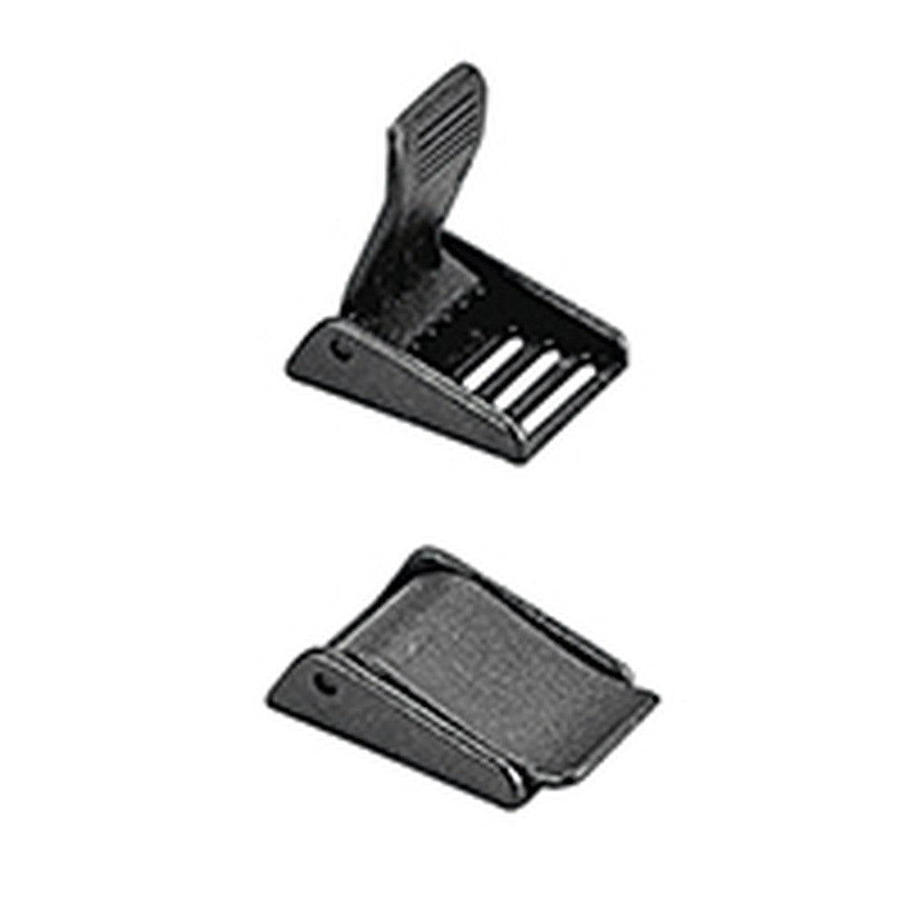 Nuova Rade Buckle For 1'' (25Mm) Webbing, W/ Notches, Plastic, White