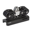 Selden System 30 - Main Ball Bearing Car, Ball Bearing Sheaves, 6:1 Purchase, Stainless Toggle with Stand-Up