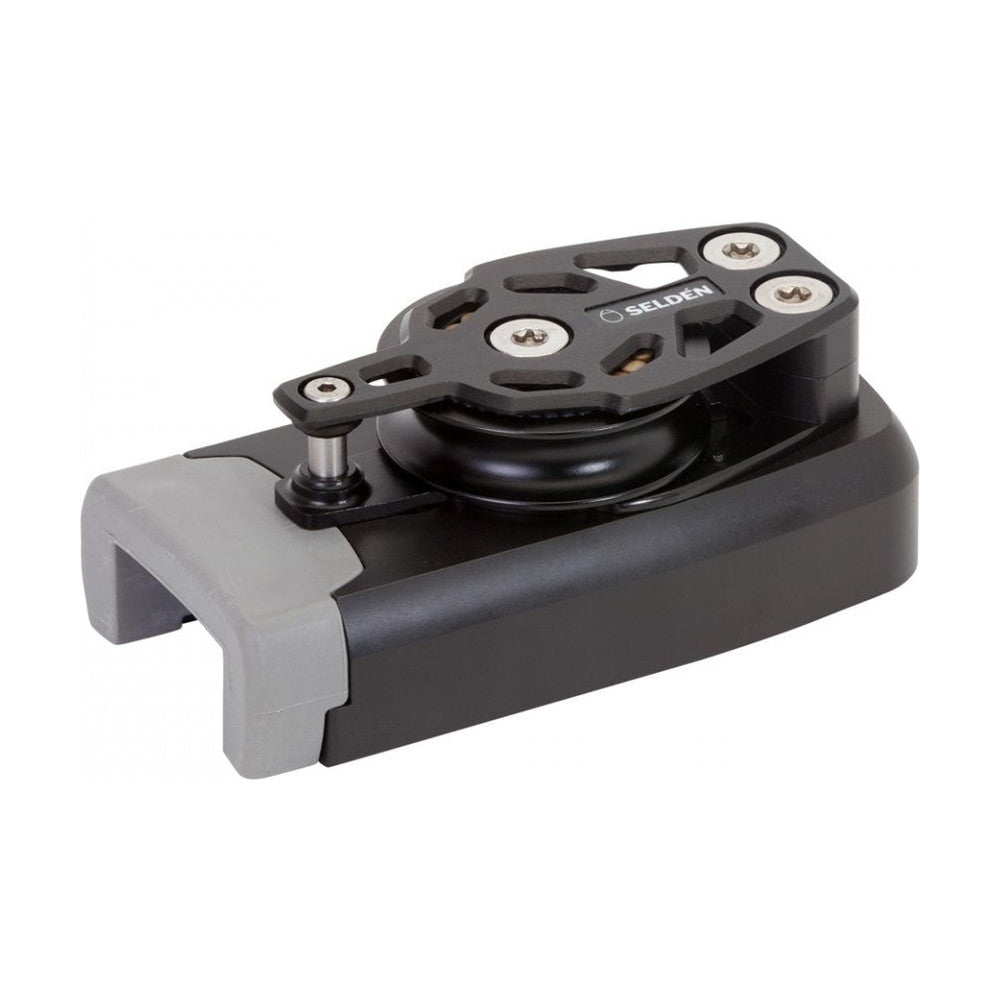 Selden System 42 - End Control, DSingle Roller Bearing Sheave, 2:1 Purchase, Becket for Control Line
