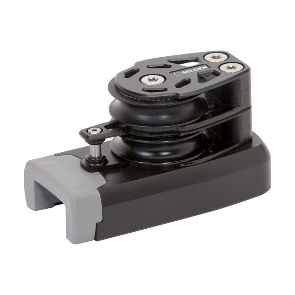 Selden System 42 - End Control, Double Roller Bearing Sheaves, 4:1 Purchase, Becket for Control Line
