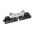 Selden System 42 - Double Main Ball Bearing Car Assembly, Double Plain Bearing Sheaves, 4:1 Purchase, Stainless Toggle Link with Stand Ups