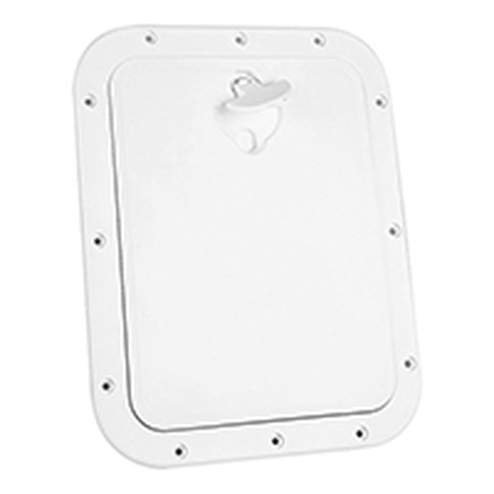 Nuova Rade Inspection Hatch W/ Removable Cover, White, 12 1/8'' X 14'' (306 X 356 Mm)