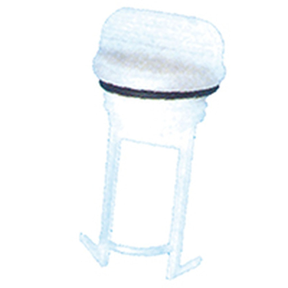 Nuova Rade Captive Plug With O-Ring For Drain Socket, White