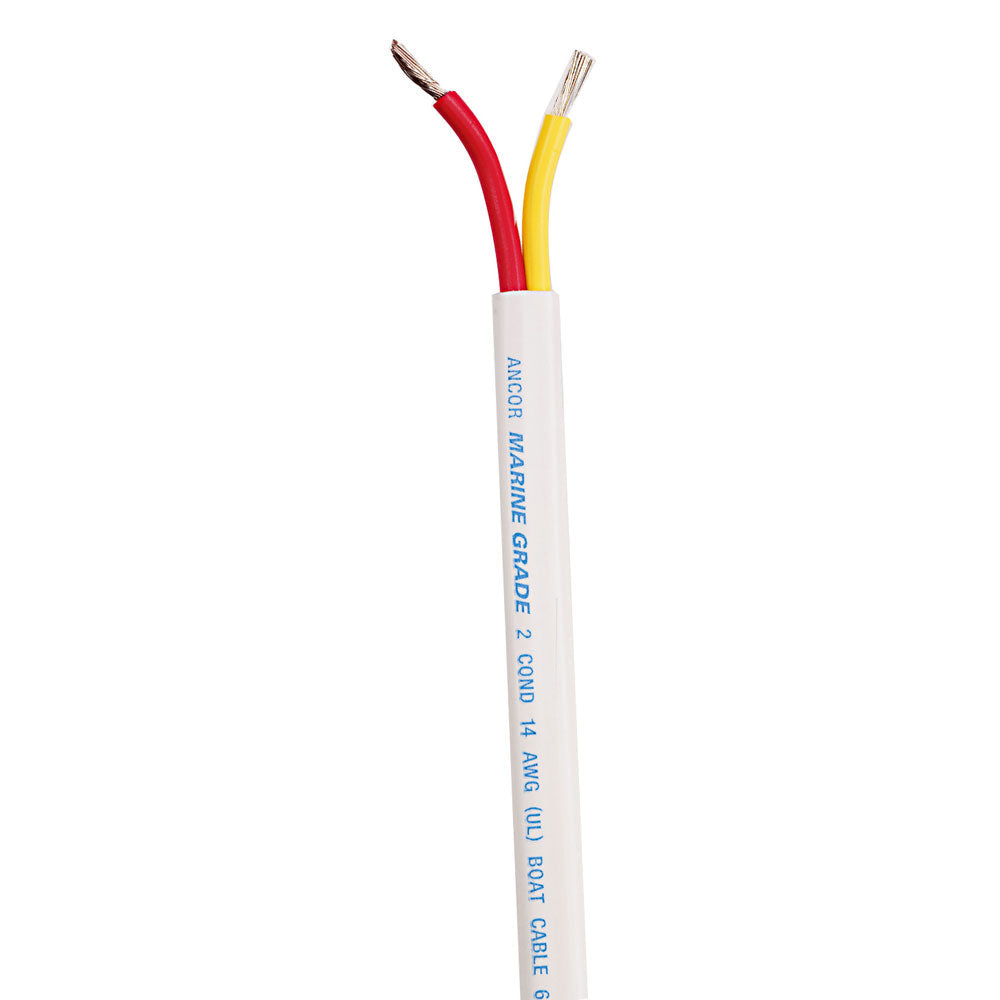 Ancor Safety Duplex Cable - 16/2 - 2x1mm² - Red/Yellow - Sold By The Foot (1247-FT)