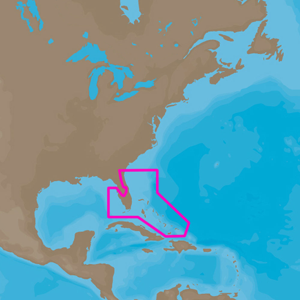 C-MAP 4D NA-D943 Florida and The Bahamas