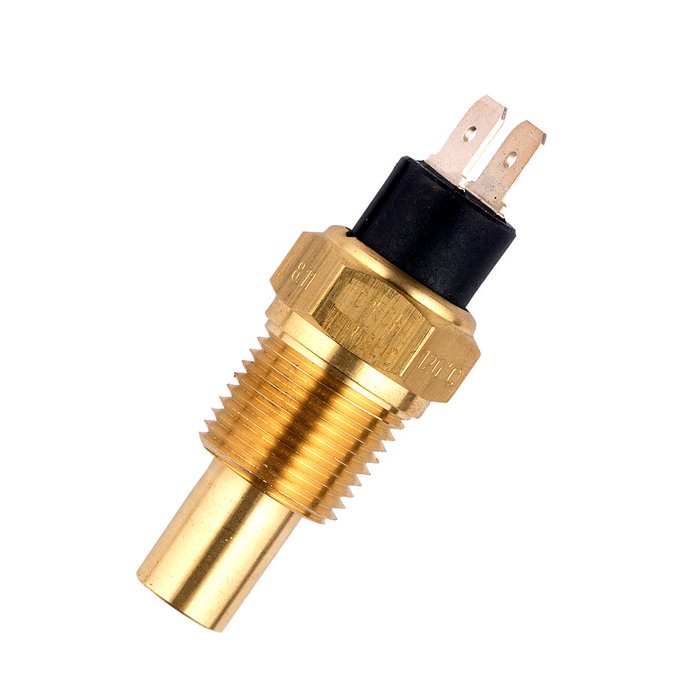 VDO Temperature Sender 250 degrees F/120 degrees C Floating Ground - 3/8-18 NPTF