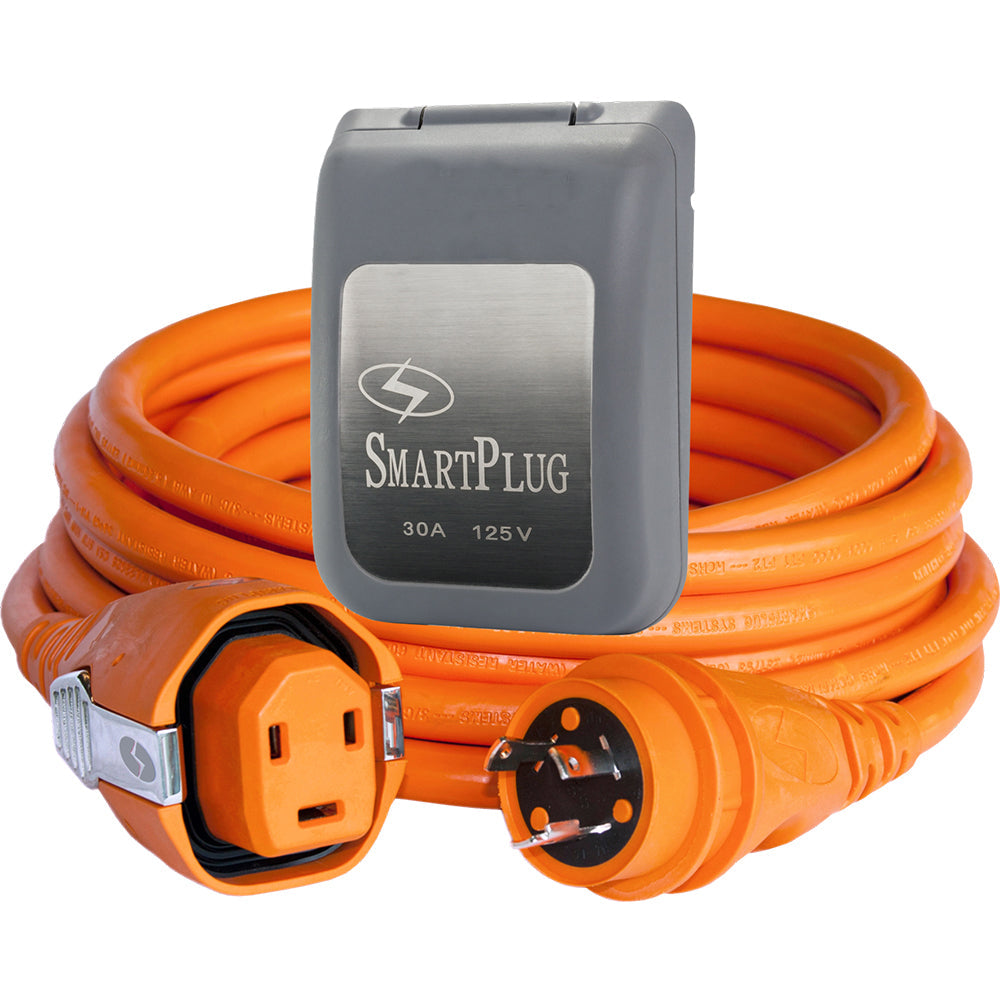 SmartPlug 30 AMP SmartPlug/Twist Type Cordset w/Grey Inlet Cover- 50' (C30503BM30PG)