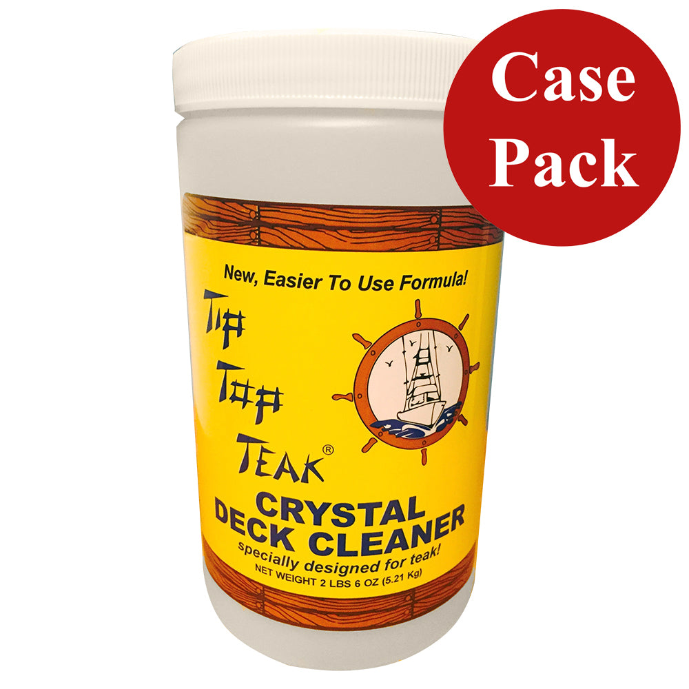 Tip Top Teak Tip Top Teak Crystal Deck Cleaner - Quart (2lbs 6oz) - Case of 12