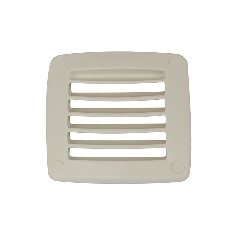 Nuova Rade Evo Ventilation Shaft Grilles Cover, 4'' X 4'' X 1'' (92.5 X 92.5 X 16 Mm), White