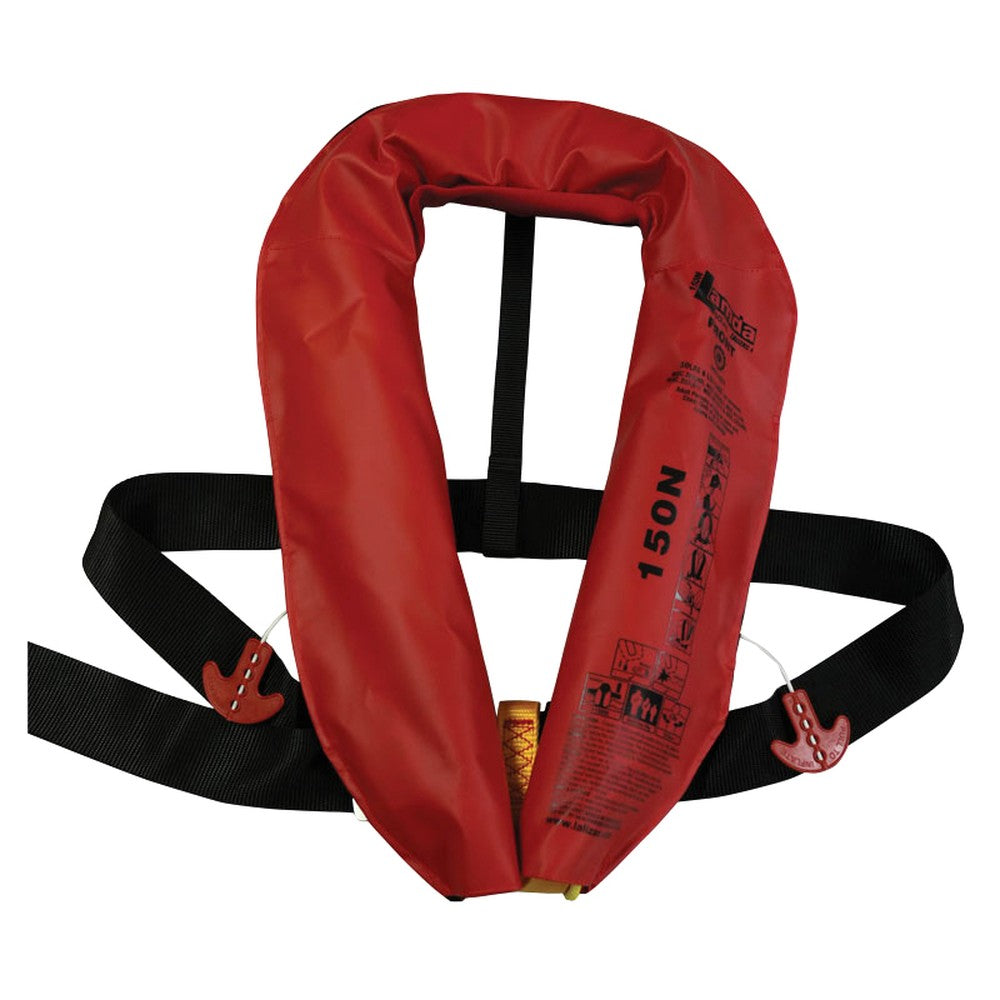 Lalizas Inflatable Lifejacket Lamda, Auto, 150N, Solas/Med-Mer