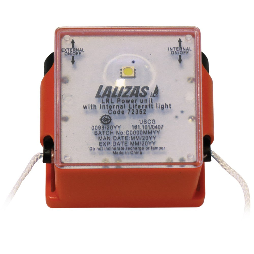 Lalizas Lrl Power Unit With Internal Liferaft Light, Solas/Med/Uscg