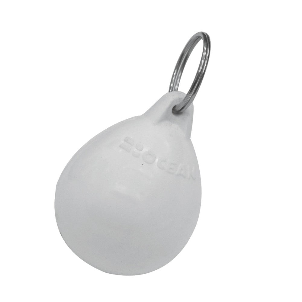 Ocean Keychain Buoy, White