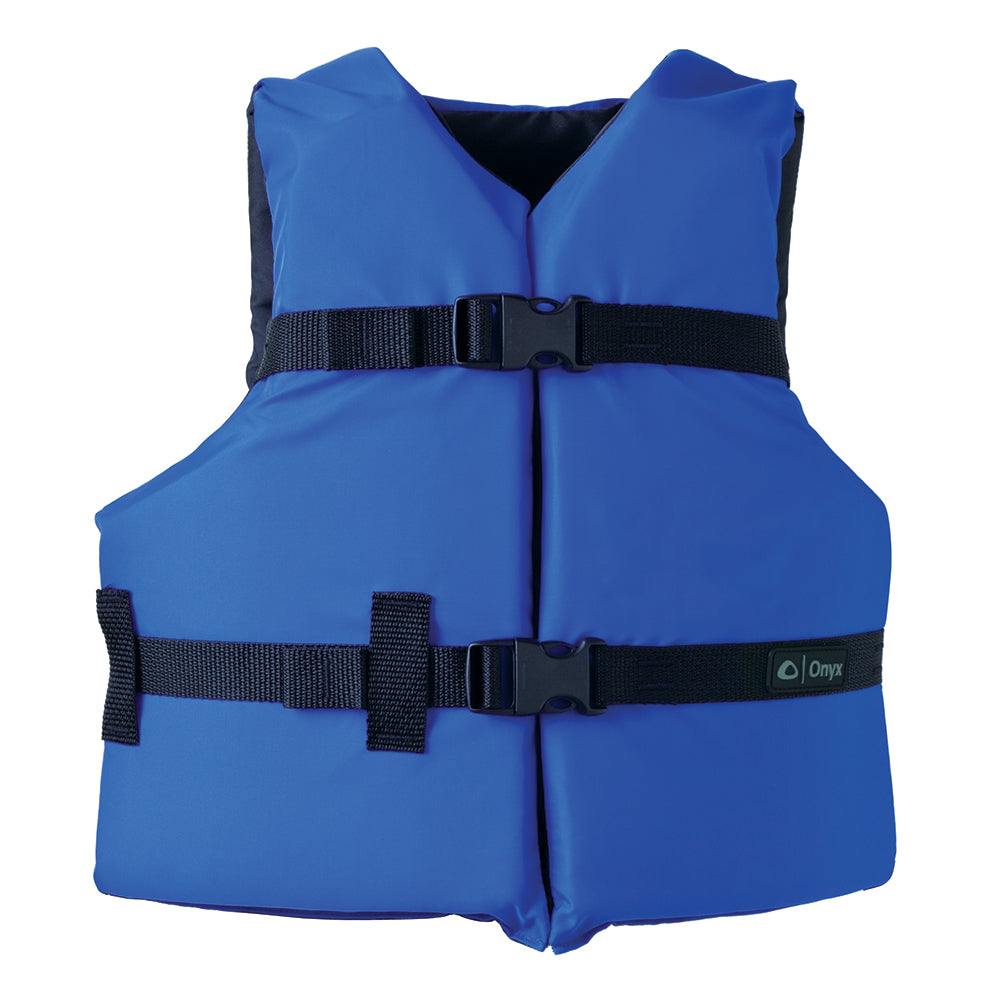 Onyx Nylon General Purpose Life Jacket (Blue)