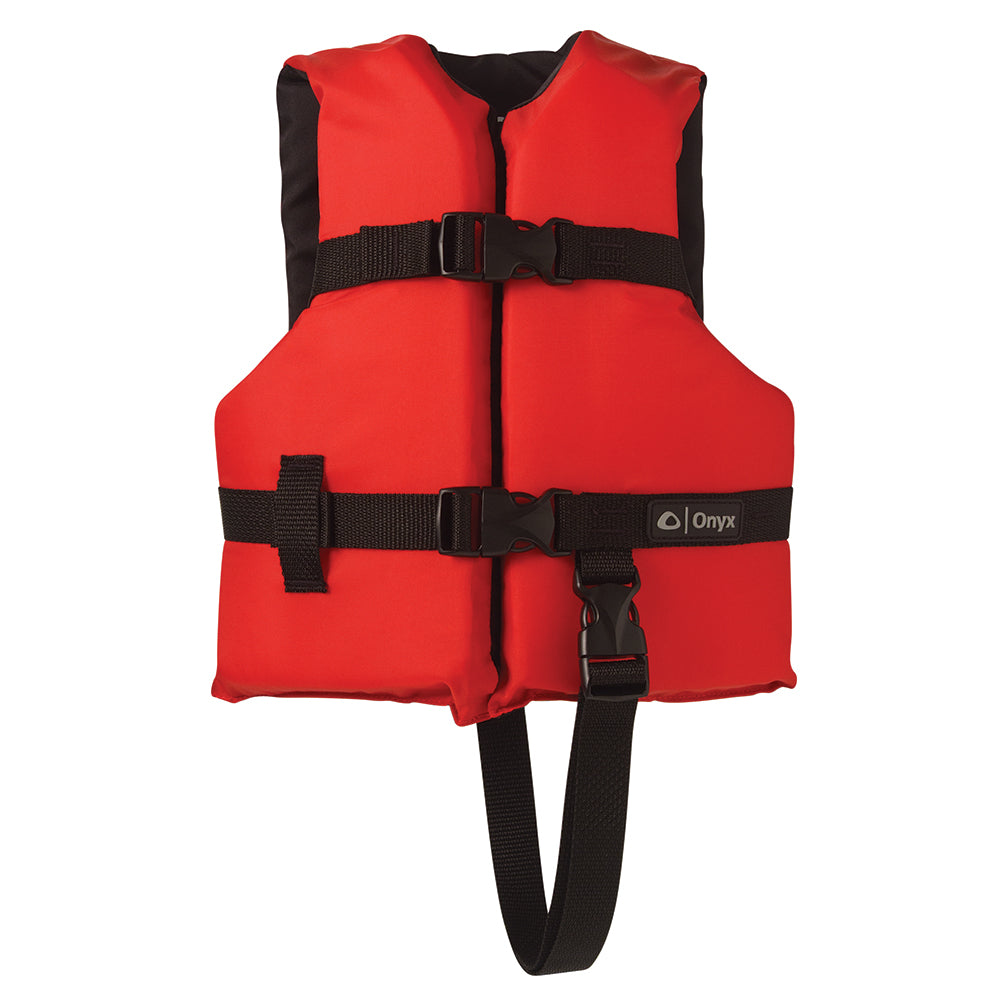 Onyx Nylon General Purpose Life Jacket (Red)