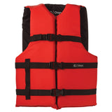 Onyx Nylon General Purpose Life Jacket (Red)