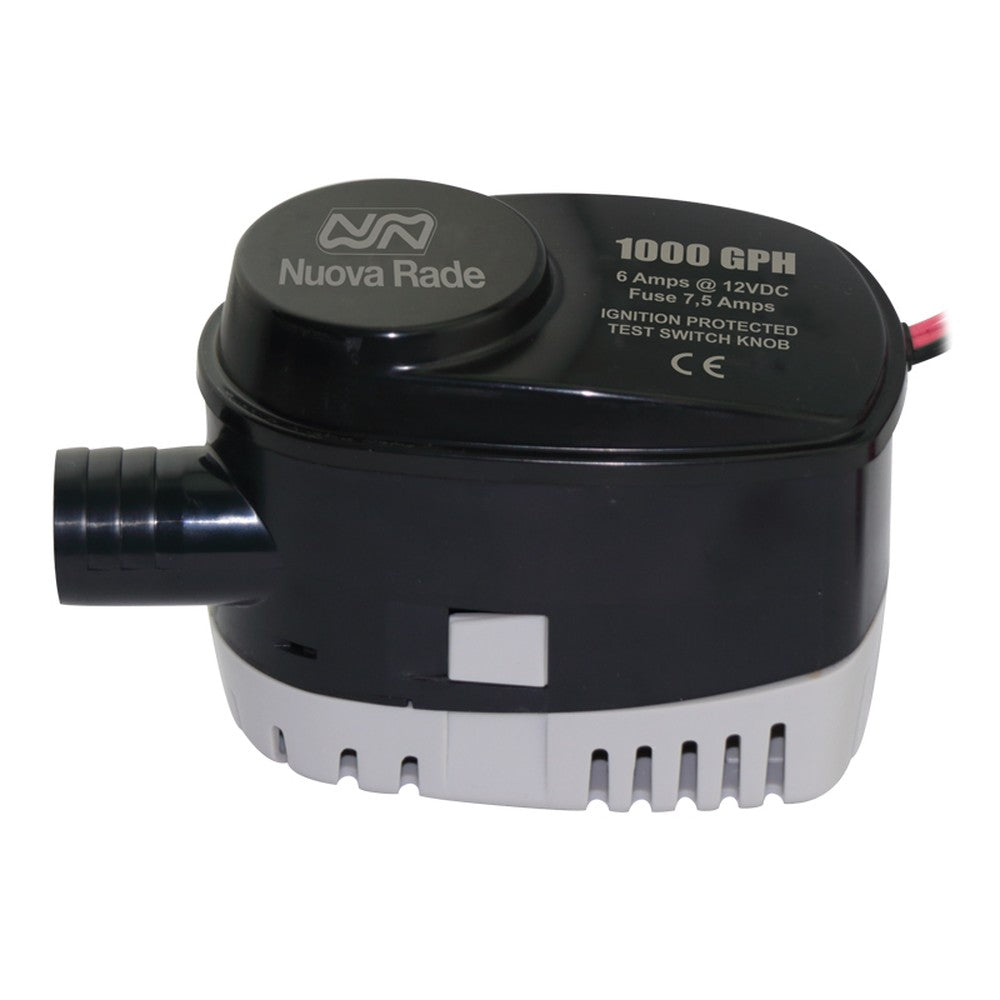 Nuova Rade Submersible Automatic Bilge Pump, 1000Gph, 24V