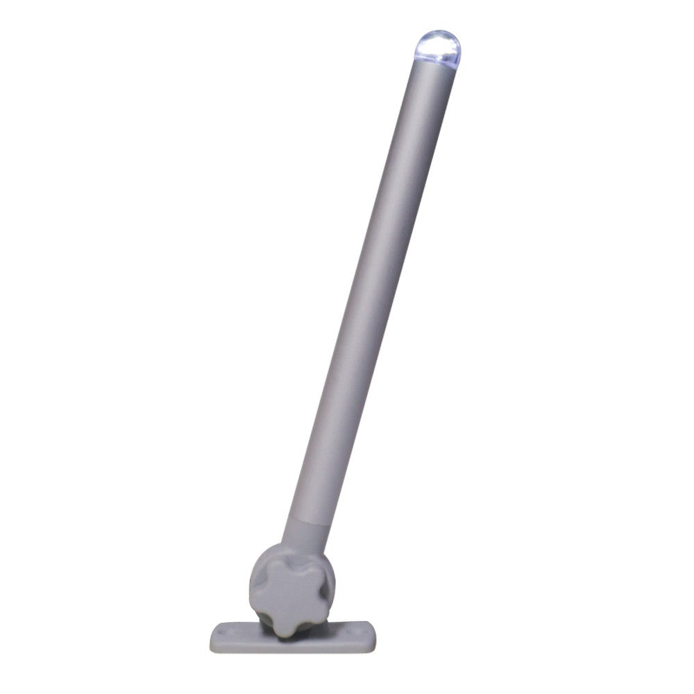 Lalizas Micro Led Pole Light, Folding, 9.8 In (25 Cm), White Light, Grey