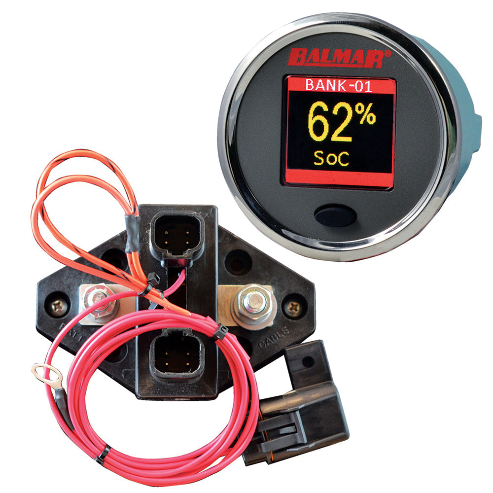 Balmar SG200 Battery Monitor Kit w/Display Shunt and 10M Cable - 12-48 VDC (SG200)