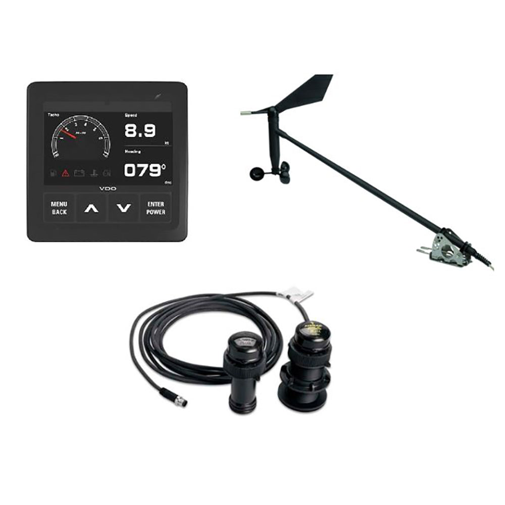 Veratron Navigation Kit f/Sail, Wind Sensor, Transducer, Display and Cables
