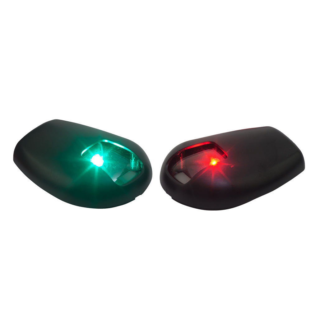Sea-Dog Black Side Mount LED Navigation Lights - 1 NM - Port and Starboard