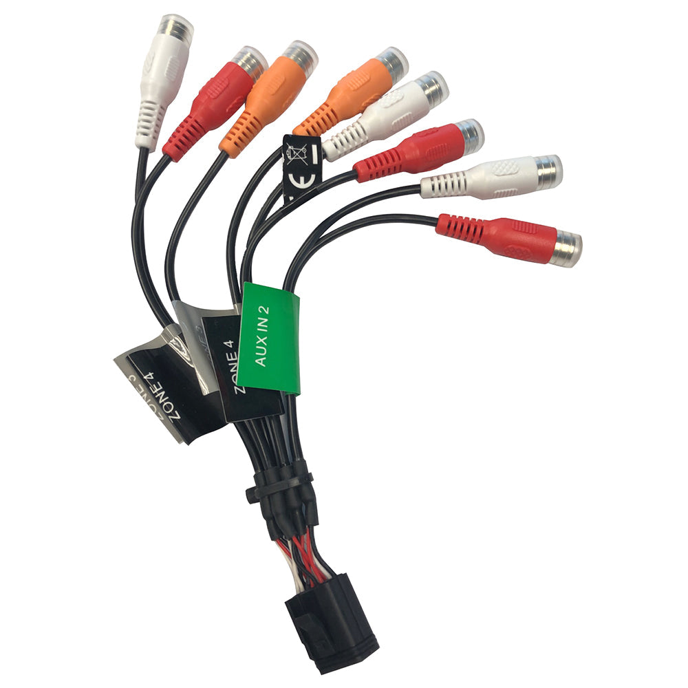 Fusion Wire Harness f/ MS-RA770 Stereo - Zone 3 and 4 (E Port-RCA)