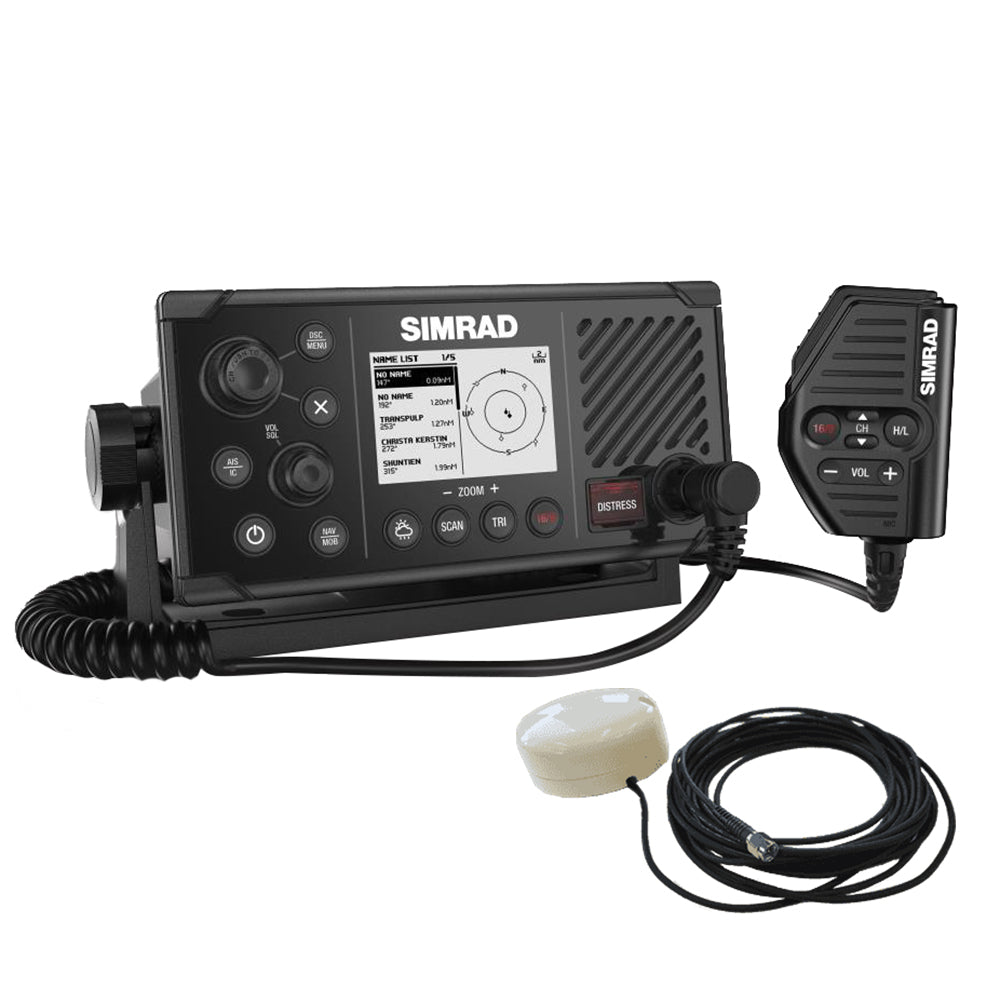 Simrad RS40-B VHF Radio w/Class B AIS Transceiver and GPS-500 Antenna