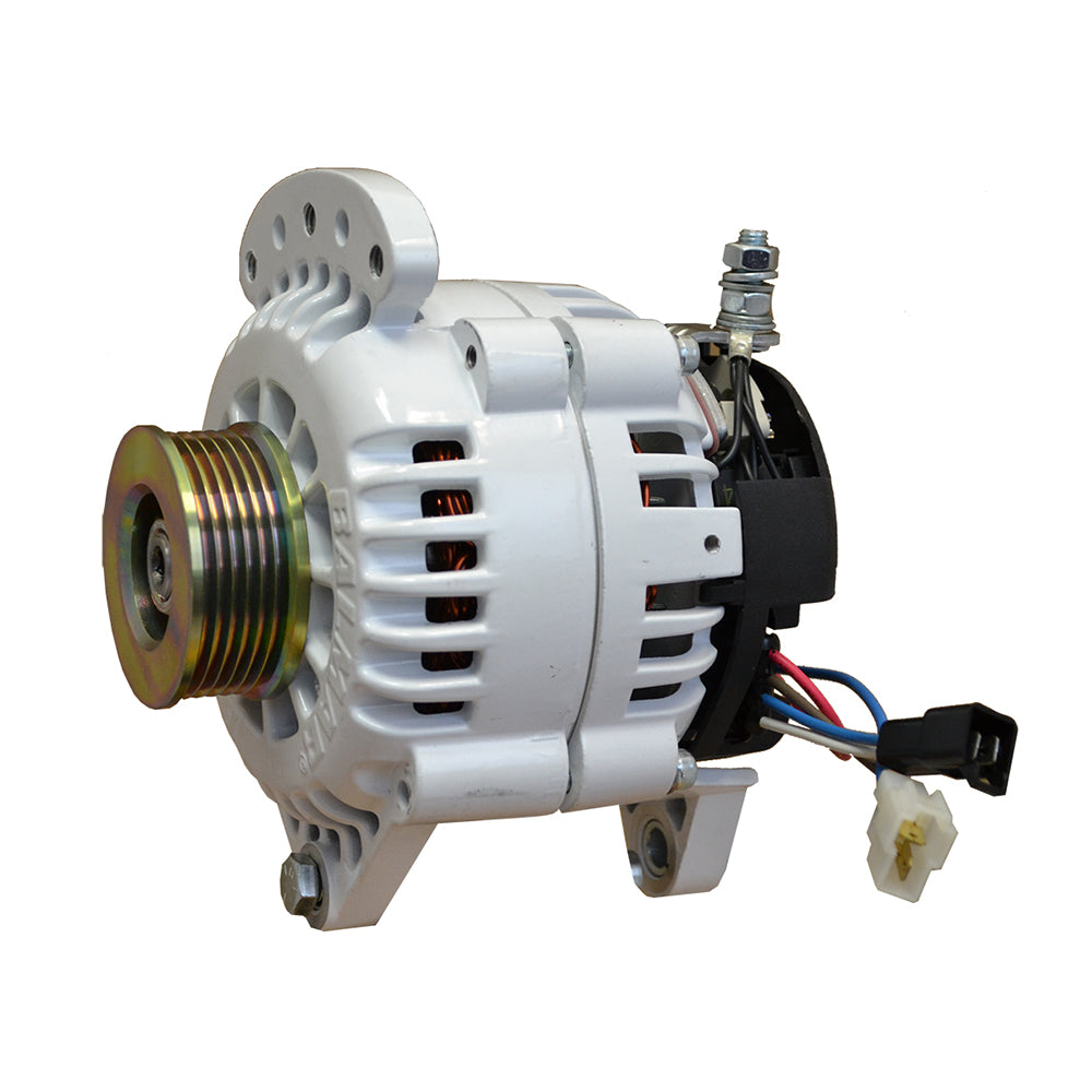 Balmar Alternator 120 Amp 12V 3.15" Dual foot Saddle Single K6 Pulley w/Isolated Grounding (60-120-K6)
