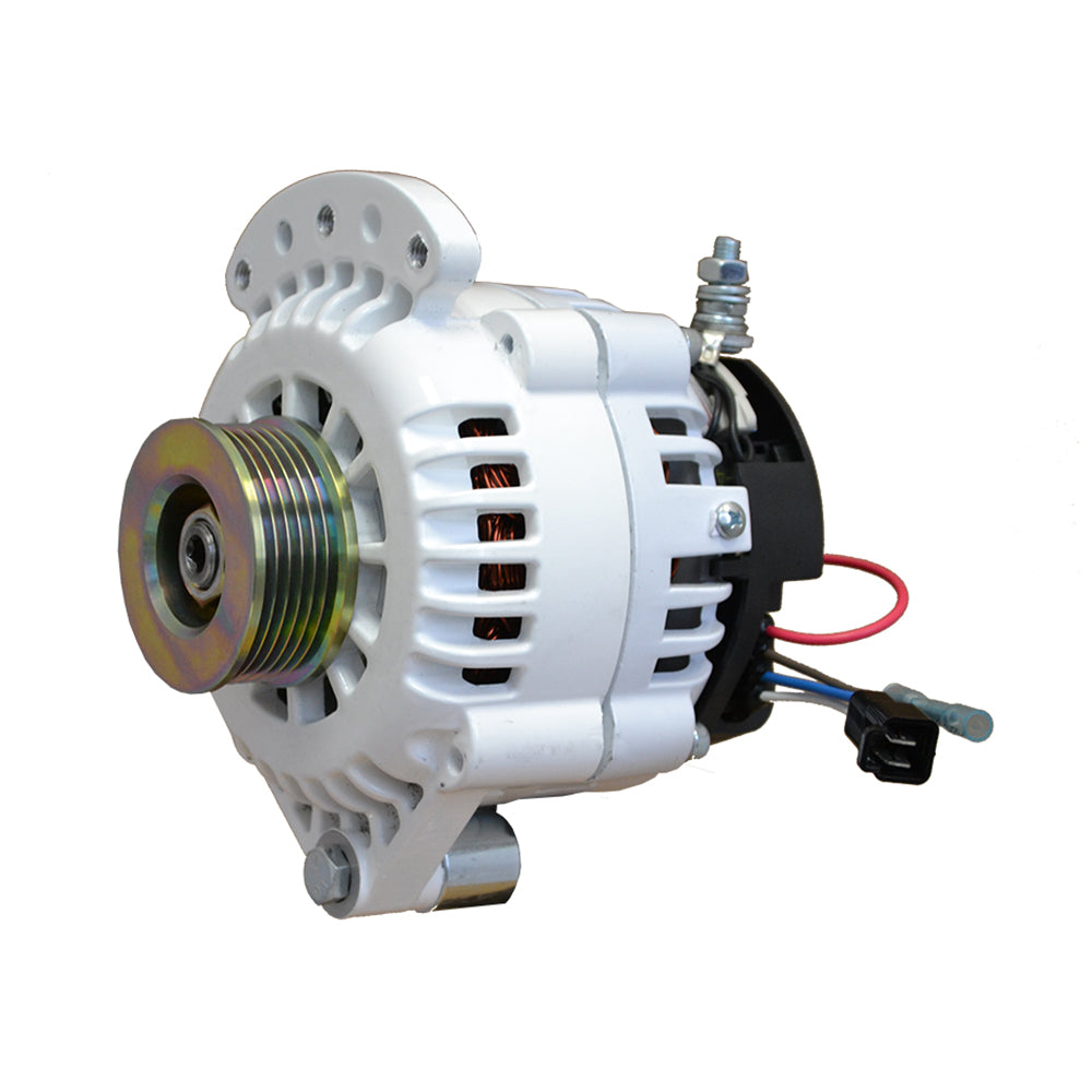 Balmar Alternator 120 Amp 12V 1-2" Single Foot Single K6 Pulley w/Isolated Grounding (621-120-K6)