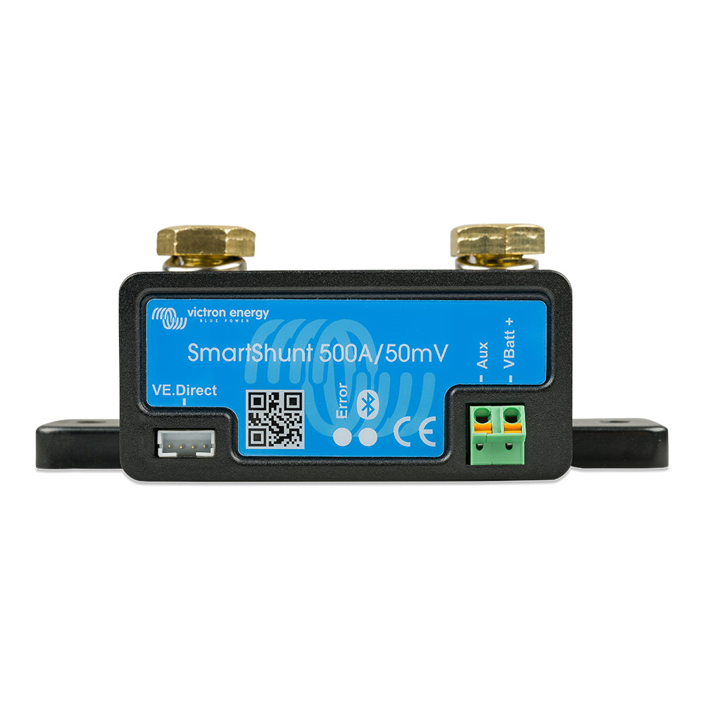 Victron SmartShunt 500AMP/50MV Bluetooth Smart Battery Shunt (SHU050150050)