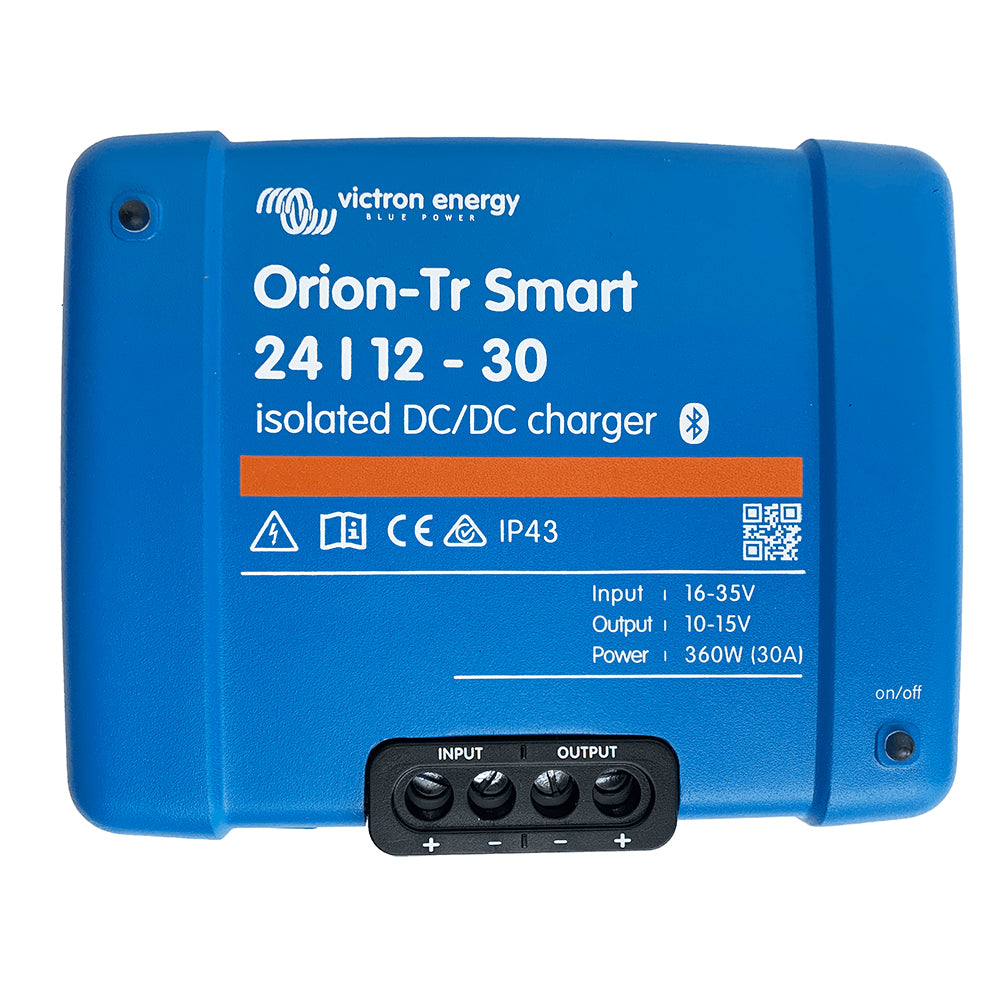 Victron Energy Orion-TR Smart 24/12-30 30A (360W) Isolated DC-DC Charger or Power Supply (ORI241236120)