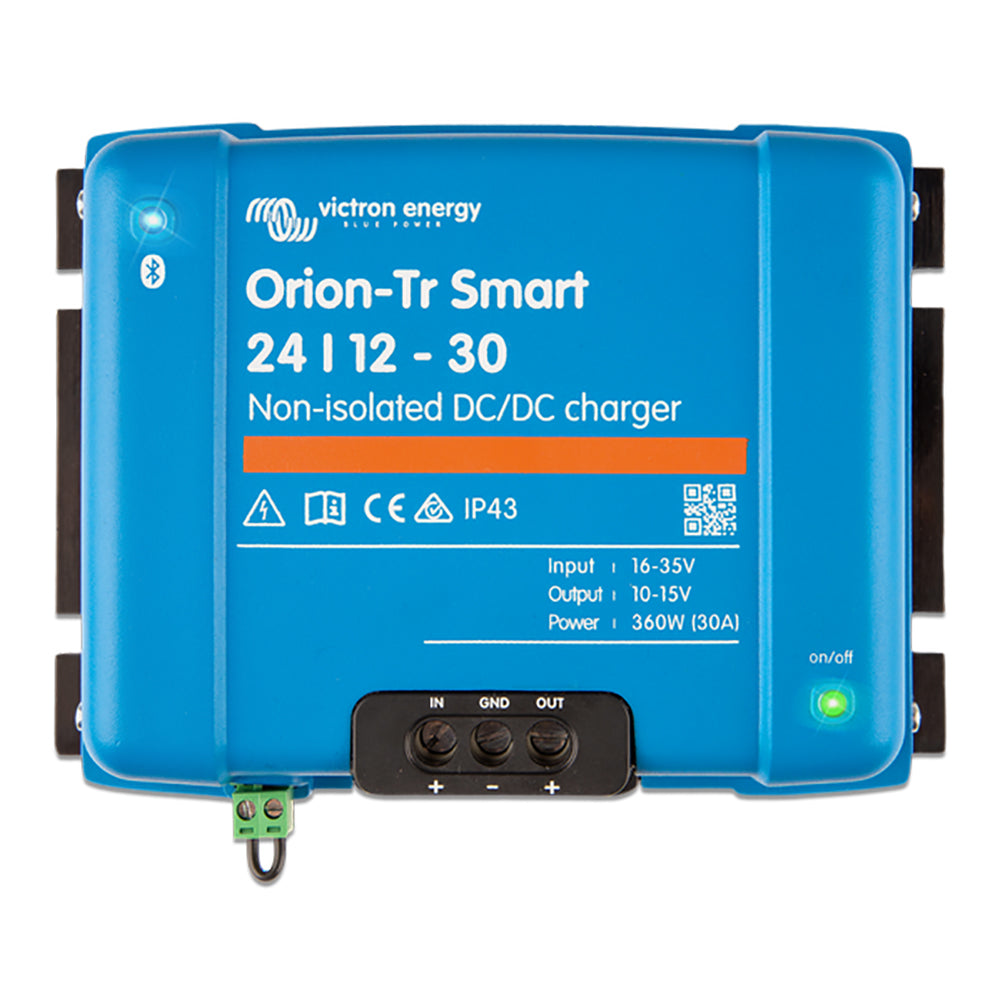 Victron Orion-TR Smart 24/12-30 30A (360W) Non-Isolated DC-DC Charger or Power Supply (ORI241236140)
