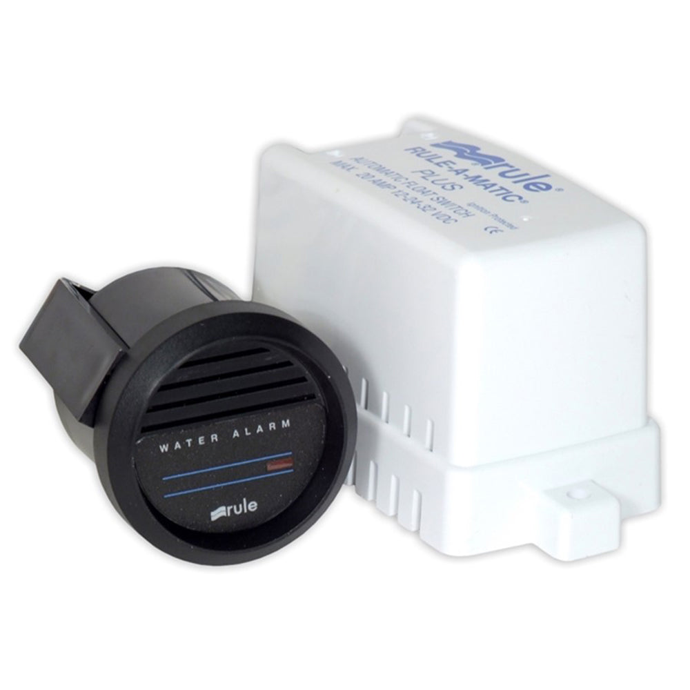 Rule High Water Bilge Alarm w/Switch and Gauge - 24V