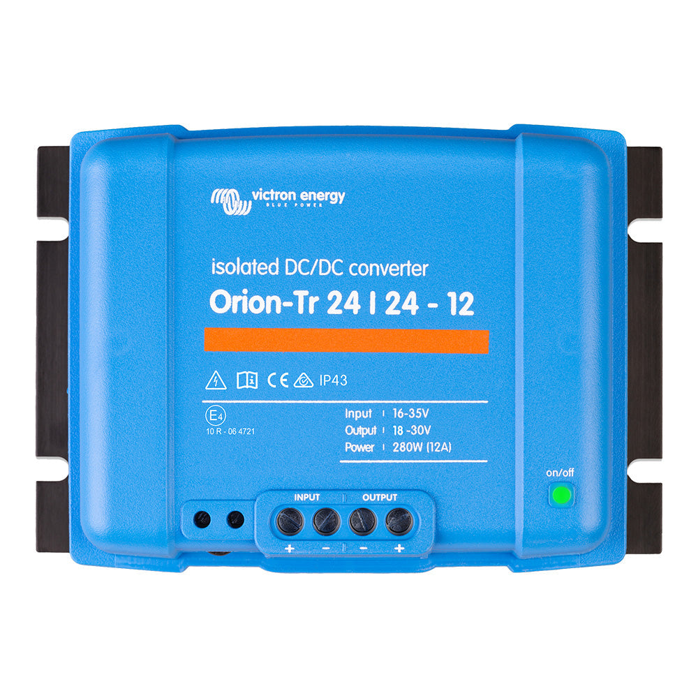 Victron Orion-TR DC-DC Converter - 24 VDC to 24 VDC - 280W - 12AMP Isolated (ORI242428110)