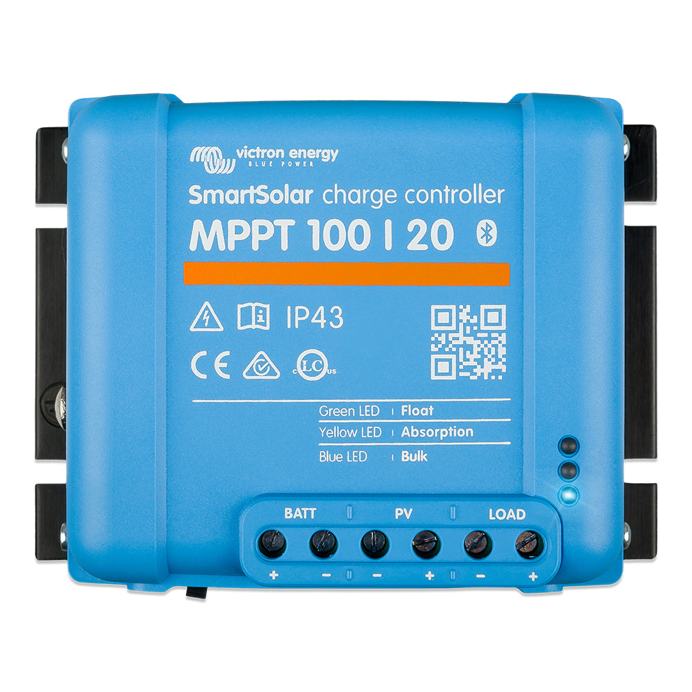 Victron SmartSolar MPPT 100/20 - Up to 48 VDC - UL Approved (SCC110020160R)