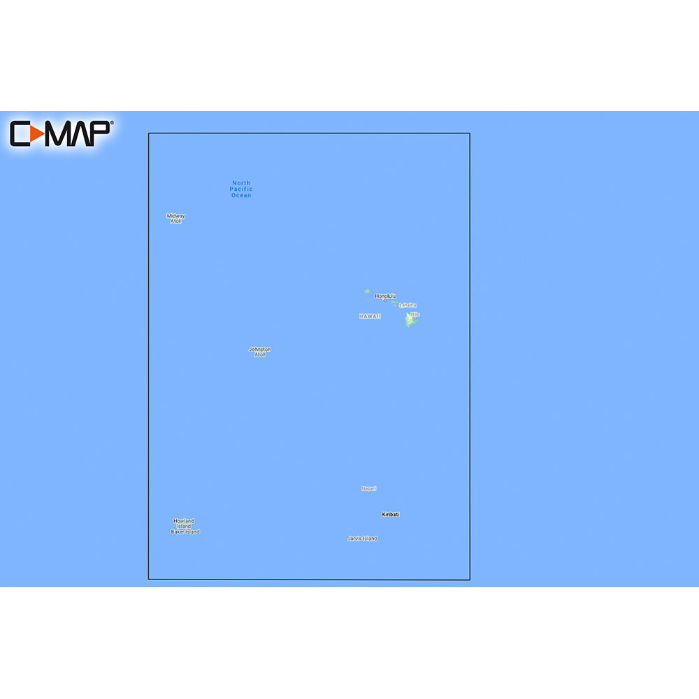 C-MAP M-NA-Y210-MS Hawaii Marshall Islands French Polynesia REVEAL Coastal Chart