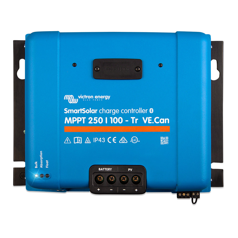 Victron SmartSolar MPPT Solar Charge Controller - 250V - 100Am- VE.CAN Port - UL Approved (SCC125110412)