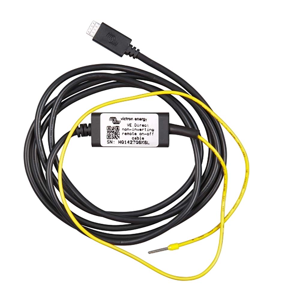 Victron VE.Direct Non-Inverting Remote On-Off Cable Non-Inverting f/BlueSolar and SmartSolar MPPT (ASS030550320)