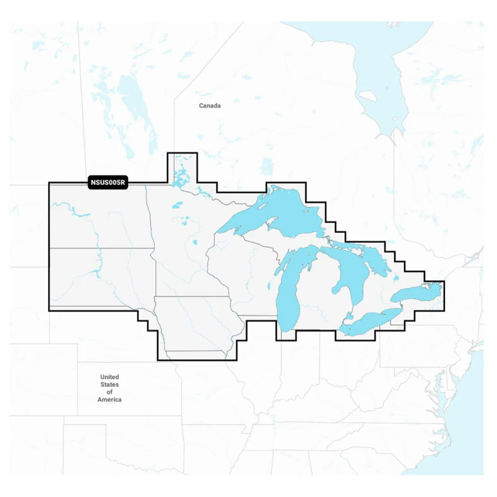 Garmin Navionics+ NSUS005R U.S. North and Great Lakes