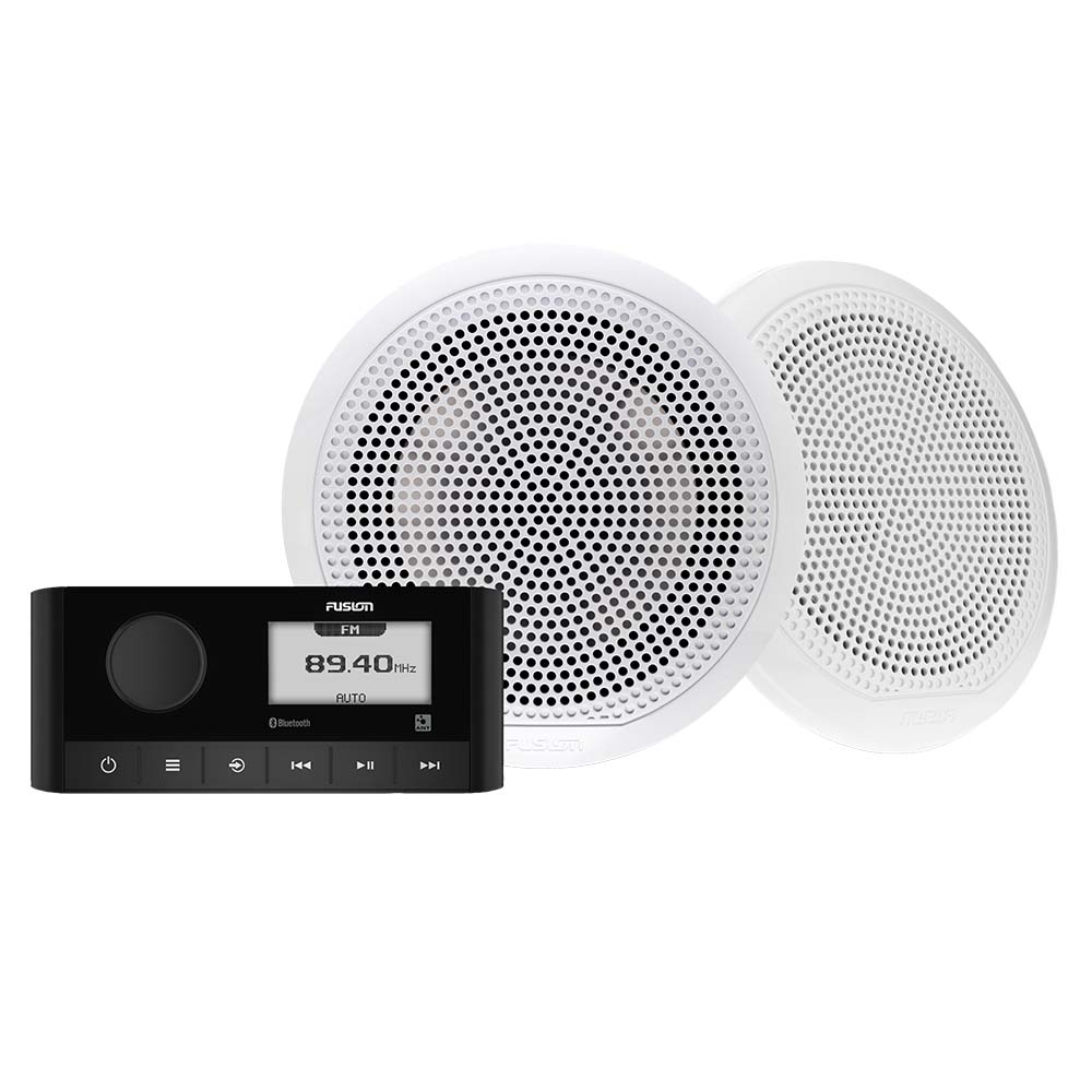 Fusion MS-RA60 and 6.5" EL Classic Speaker Kit (010-02405-50)