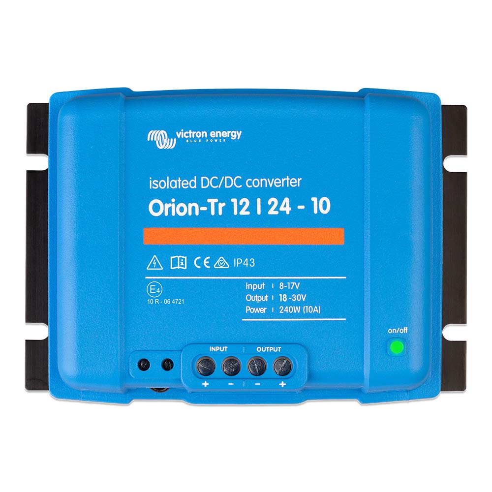 Victron Orion-TR DC-DC Converter - 12 VDC TO 24 VDC - 10A Isolated (ORI122424110)