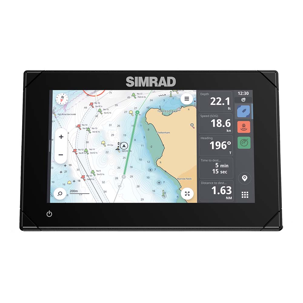 Simrad NSX 3007 7" Combo Chartplotter and Fishfinder - Display Only - No Transducer