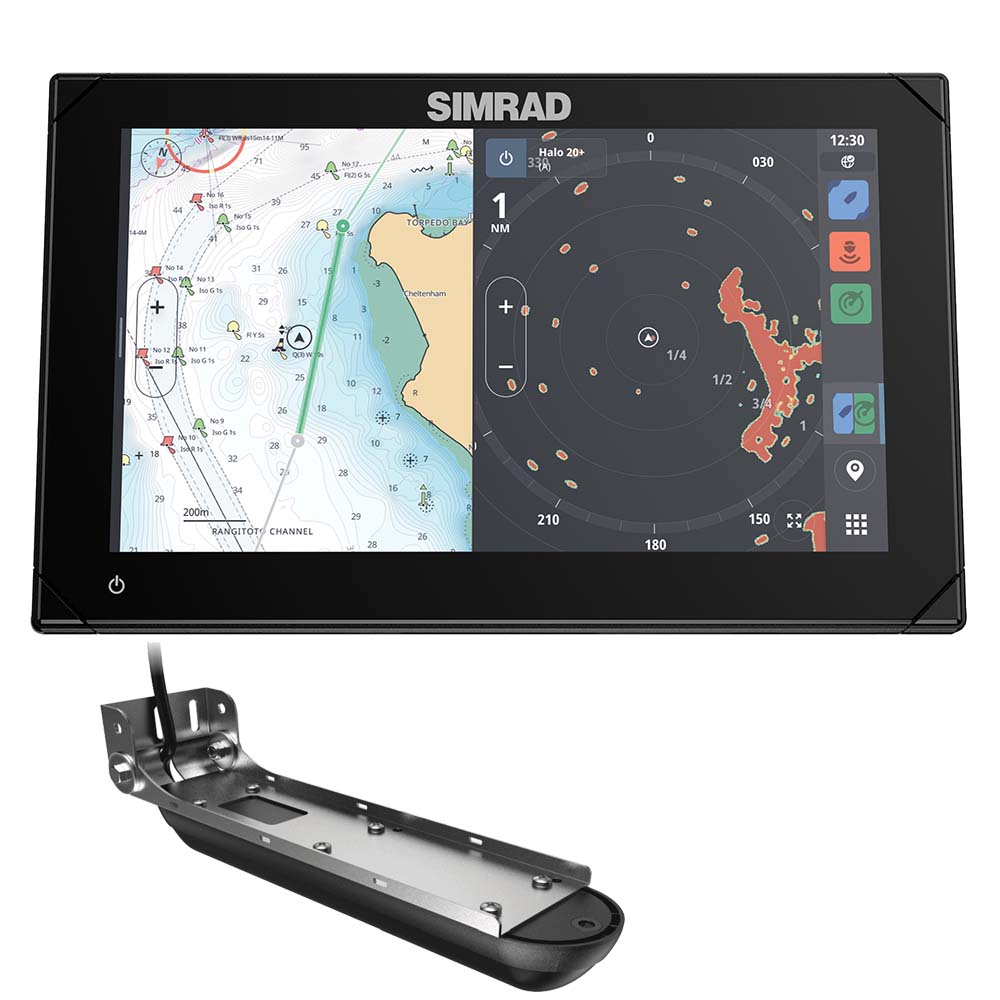 Simrad NSX 3009 9" Combo Chartplotter and Fishfinder w/Active Imaging 3-in-1 Transducer