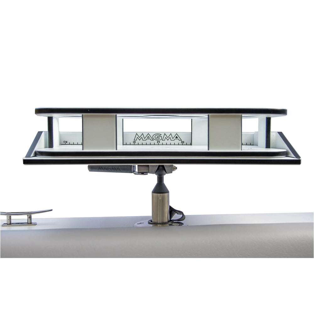 Magma Rectangle Party Table w/Fillet Table and LeveLock Mount