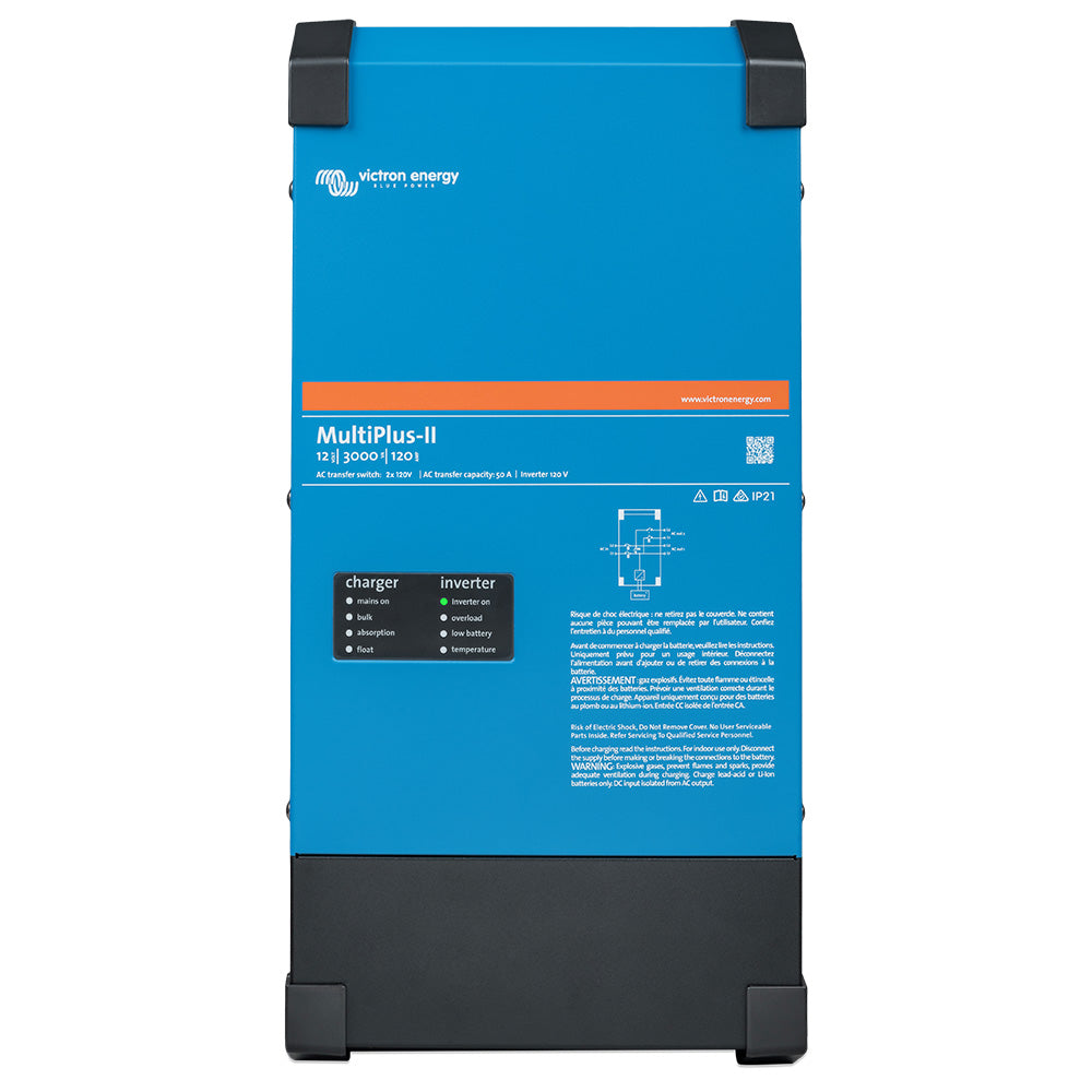 Victron MultiPlus-II 12/3000 - 120-50 - 2x 120V UL Approved (PMP122305102)