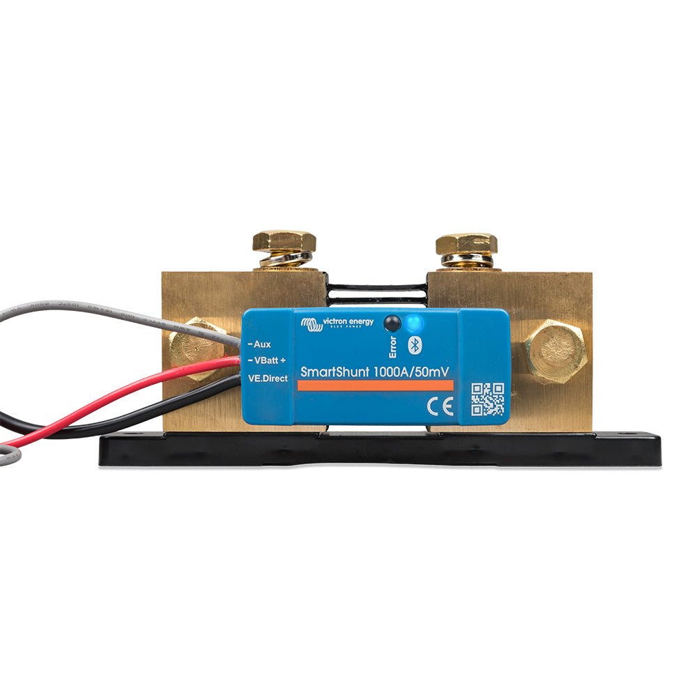 Victron SmartShunt 1000A/50MV IP65 Bluetooth Battery Monitor (SHU065210050)