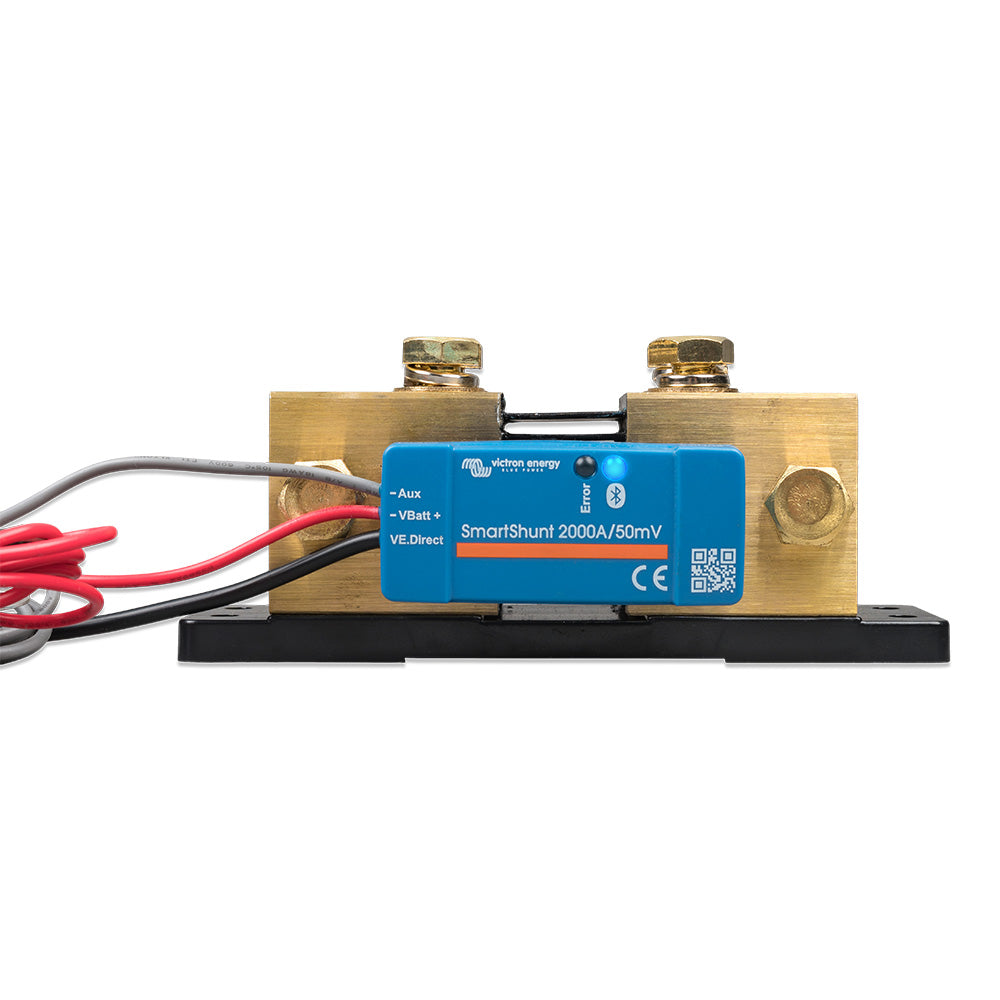 Victron SmartShunt 2000A/50MV IP65 Bluetooth Battery Monitor (SHU065220050)