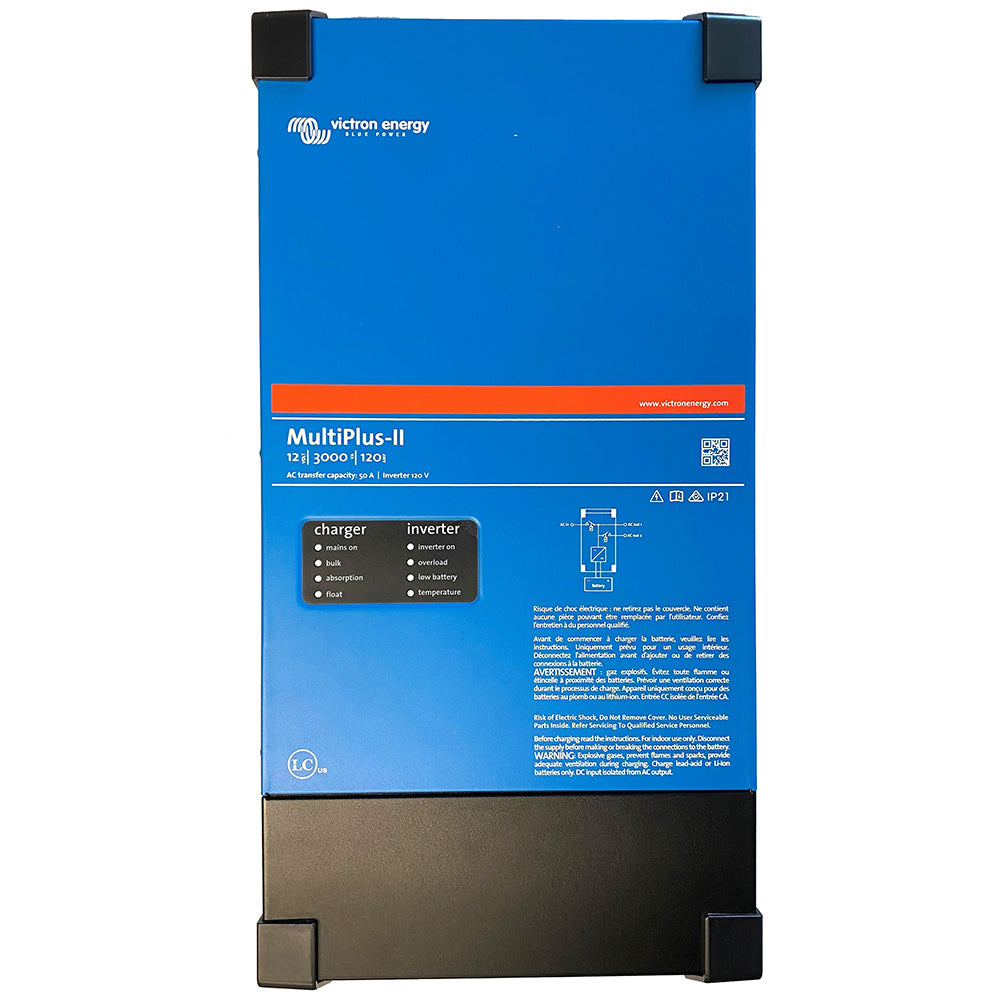 Victron MultiPlus-II 12/3000 - 120-50 - 120V - UL Approved (PMP122305122)