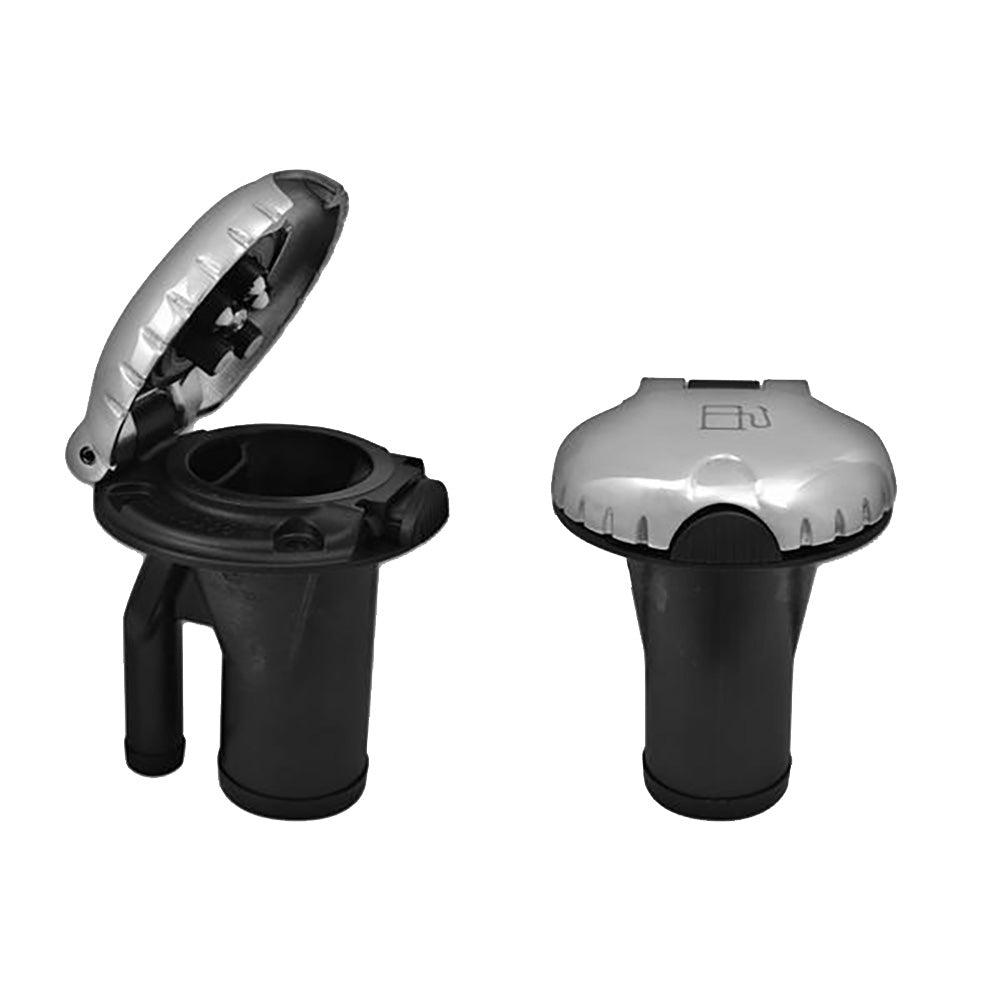 Attwood Deck Fill f/Pressure Relief Systems - Straight Body and Scalloped Stainless Steel Cap