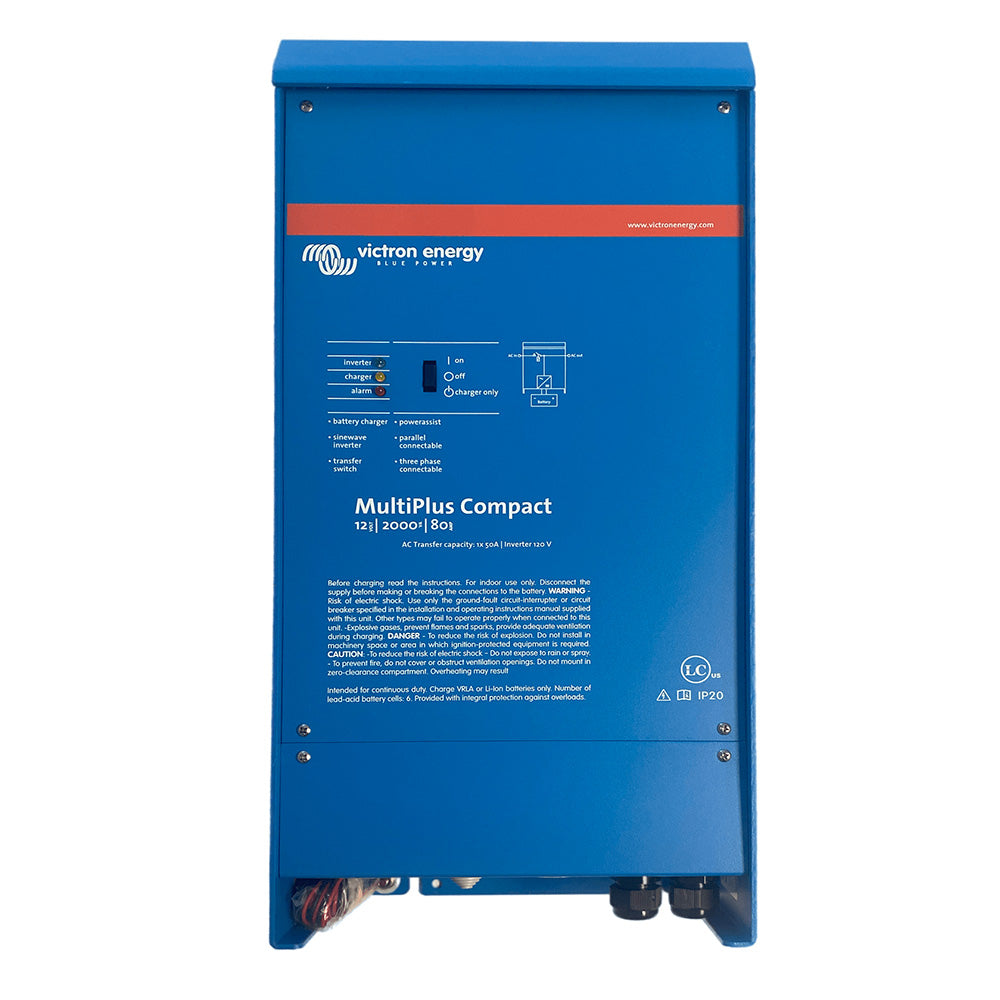 Victron MultiPlus Compact 12/2000/80-150 120V VE.Bus UL Approved (CMP122200102)
