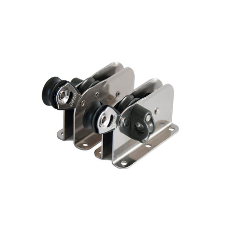 Allen Sliding Jib Fairlead & Track (Black) - w/ Piston Stop